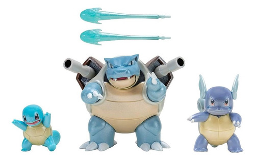 Pokemon Select Evolution Squirtle Nuevo Original