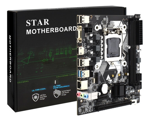 Tarjeta Madre H81 Socket Intel Lga 1150 Star Ddr3 /vga /hdmi