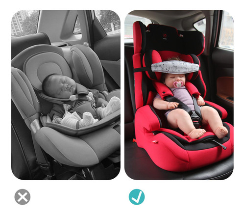 2 Asiento De Coche Para Niños Banda De Soporte Para La