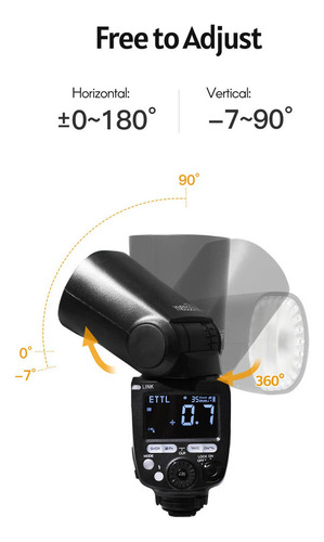 Yongnuo Yn650ex-rf Flash Para Cámara Speedlite Ettl Speedlig