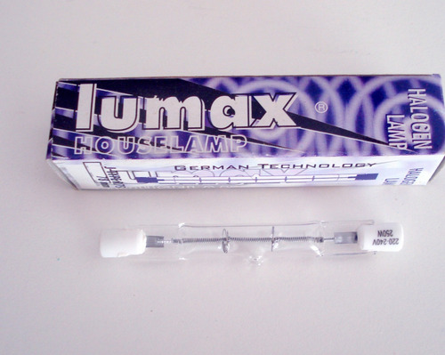 Lamparas De Cuarzo Halog X10 Tubulares 78,189,254,333mm.
