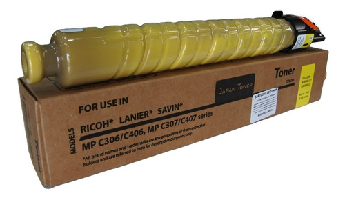 Toner Ricoh Mpc306/c406/307/407-842094 Color Yellow Genérico