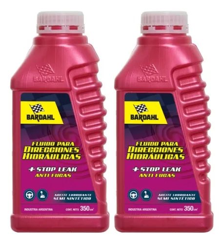 Kit Fluido De Transmisiones Hidráulicas C/stop Leak 350ml X2
