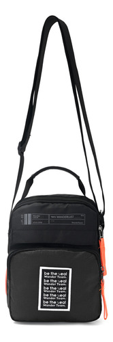 Morral / Bandolera Wanderlust Negro, Be The Real Wanderlust