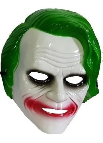 Máscara Do Coringa Joker Palhaço Fantasia Halloween Festa 