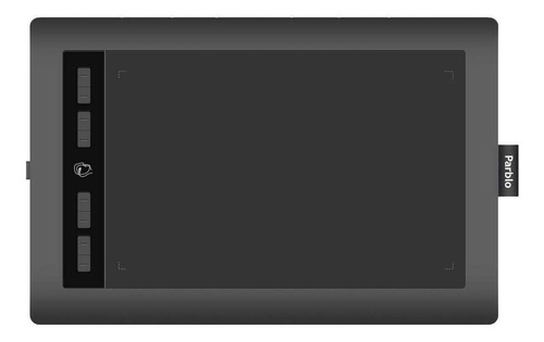 Imagen 1 de 3 de Tableta digitalizadora Parblo A610S negra