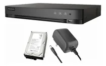 Comprar Hikvision Kit Dvr 4 Canales Turbohd + 4 Canales Ip 8 Megapixel 4k Tecnología Acusense Evita Falsas Alarmas + Disco Duro 2tb Audio Por Coaxitron 4 Entradas De Alarma 1 Salida De Alarma