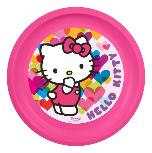 Plato Hello Kitty Sanrio Infantil 1245