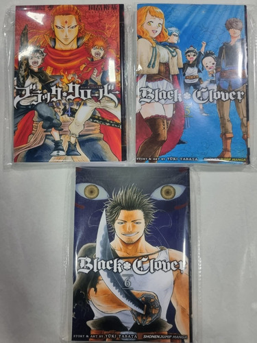 Manga Alternativo Black Clover Tomos Del 4 Al 6