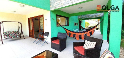 Casa Com 4 Dormitórios À Venda, 245 M² Por R$ 650.000,00 - Gravatá - Sairé/pe - Ca0582