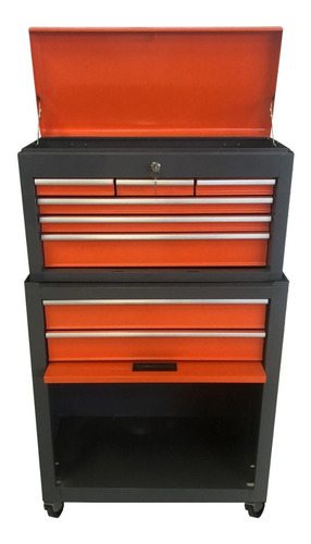 Imagen 2 de 5 de Caja Herramienta Gabinete Set De Dos Y Seis Cajones
