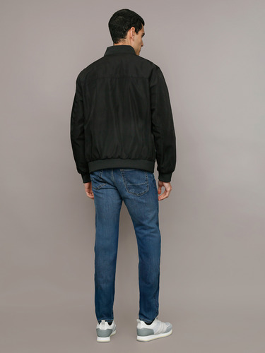 Chaqueta Ligera Con Cremallera Negro Calvin Klein
