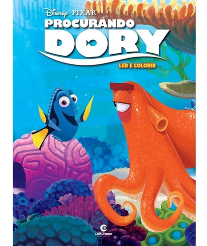 PROCURANDO DORY: Ler e Colorir, de Cultural, Ciranda. Editora Ciranda Cultural, capa mole, edição regular em português, 2016