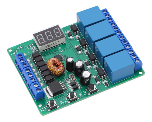 Módulo De Relé De 4 Vías, Control Reversible Programable, Di