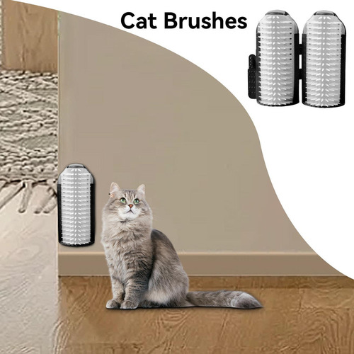 Cepillo De Pared De Gato Cepillo De Esquina Para Gatos Corne