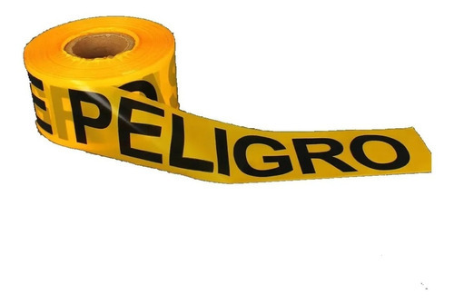 Cinta Peligro Amarilla 75mm X 305 Mts Color Amarillo