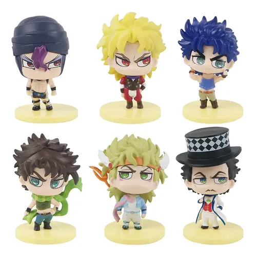 8cm Jojo Golden Wind Assassin Team Q Capsule Model | MercadoLivre
