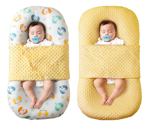 Baby Nest Cover For Newborns, Soft % Cotton Infant Lounge