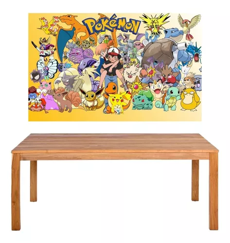 Painel Banner Festa Pokemon Personalizamos 2x1,2m