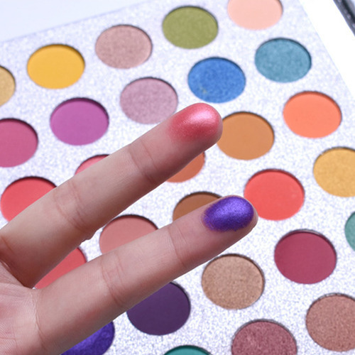 Paleta Sombras Perdurable De Colores Vivos Para Partido