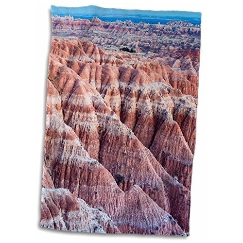 Toalla Mano 3d Paisaje En Parque Nacional Badlands