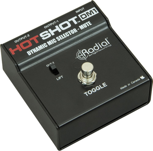 Radial Engineering Hotshot Dm1 Interruptor De Pedal De Silen