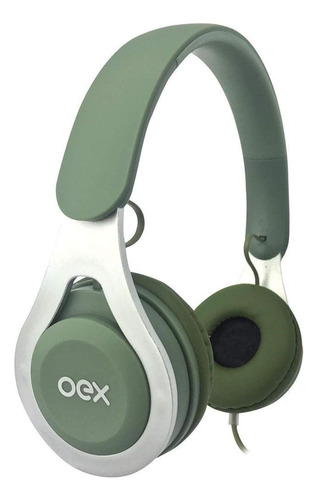 Headset Oex Hs210 Drop Com Fio Verde