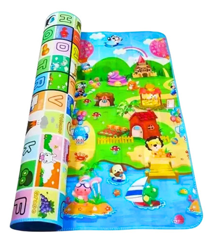 Tapete Educativo Dulpa Face Infantil Tatame 2.00 X 1.80 M