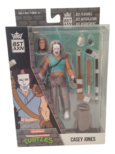 Casey Jones Tortugas Ninja Exclusivo Bst Axn