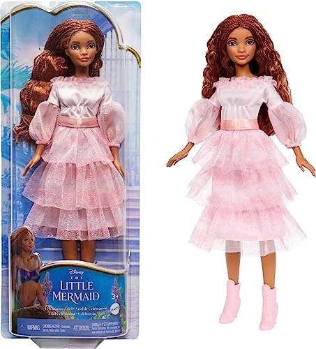 Mattel Disney La Sirenita, Muñeca Ariel De Celebracion Con