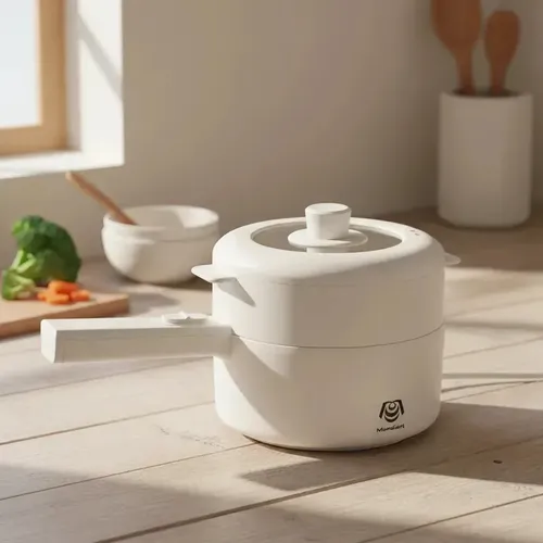 Panela Elétrica Elétrico Mundiart BZ0056 - Branco