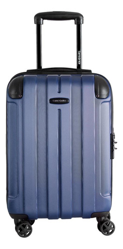 Mala De Bordo Abs 4 Rodas Samsonite Eurotravel Azul