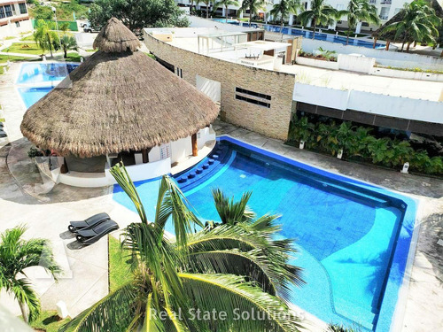 Departamento Town House En Venta De 2 Recámaras, 2 Niveles, Av. Tikal, Sm 40, Cancún