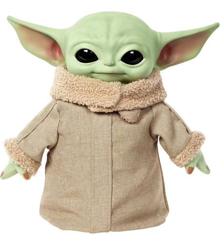Peluche Figura Baby Yoda Star Wars Grogu Squeeze And Blink