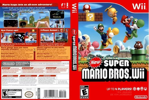 Jogo New Super Mario Bros - Wii - Sebo dos Games - 10 anos!