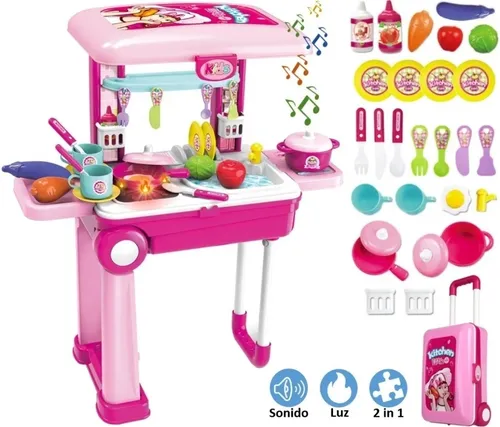 Cocinita sales portatil juguete