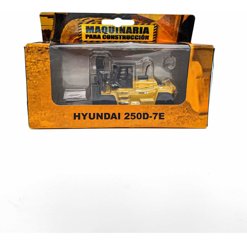 Miniatura Empilhadeira Hyundai 250d-7e Máquinas Pesadas 1/87