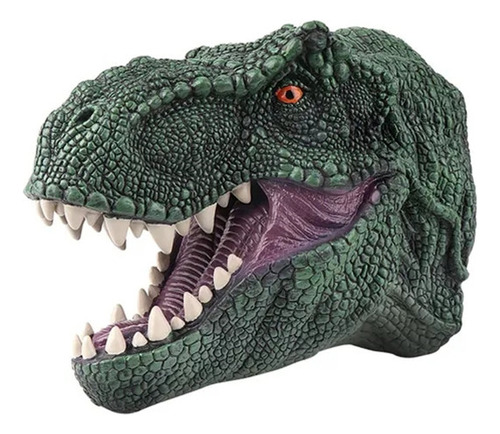 Juguete Infantil Modelo Títere Mano Dinosaurio Goma