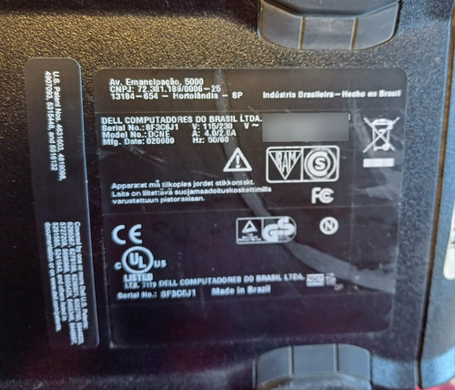 Pc Dell Optiplex 760 Intel Core 2 Duo E8400