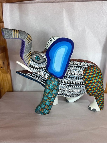 Alebrije Elefante En Una Sola Pieza | El Encanto Del Cajete 