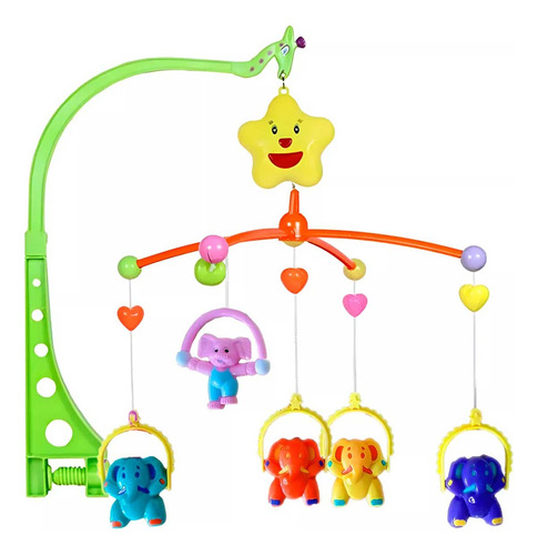 Móvil Juguete Musical Infantil Bebés Niños Corral  Cuna 