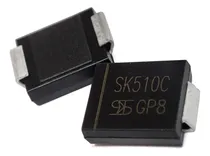 Comprar ((( 10 Peças ))) Diodo Sk510c = Ss510 = Mb510 = Mbss 100v 5a