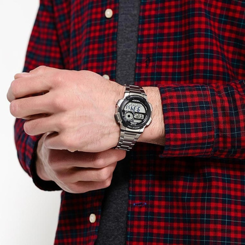 Imagen 9 de 9 de Reloj Casio Plateado Original Ae-1000wd-1av