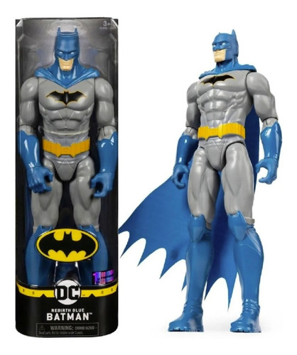 Batman Renacimiento Azul Dc Figura Articulada 30 Cm Playking