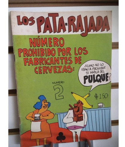 Comic Los Pata-rajada 02 Editorial Trebol  Vintage
