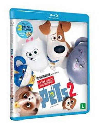 Blu-ray Pets A Vida Secreta Dos Bichos 2