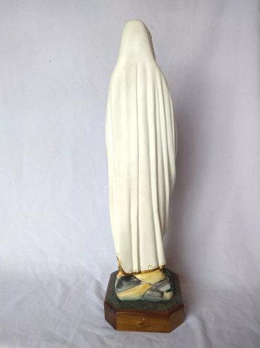 Imagem De Nossa Senhora De Lourdes 63 Cm Cor pintura a mão