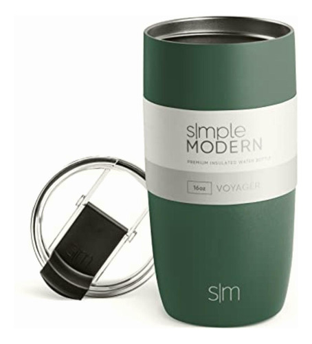 Simple Modern Travel Coffee Mug Tumbler With Flip Lid |