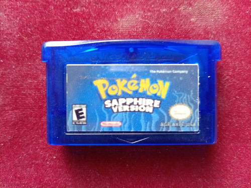 Pokemon Sapphire ( Gameboy Color Advance Sp ) 60v    \(^o^)/