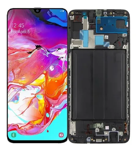 comprar Tela Touch E Display Frontal Lcd Compativel A70 A705 Cu002F Aro